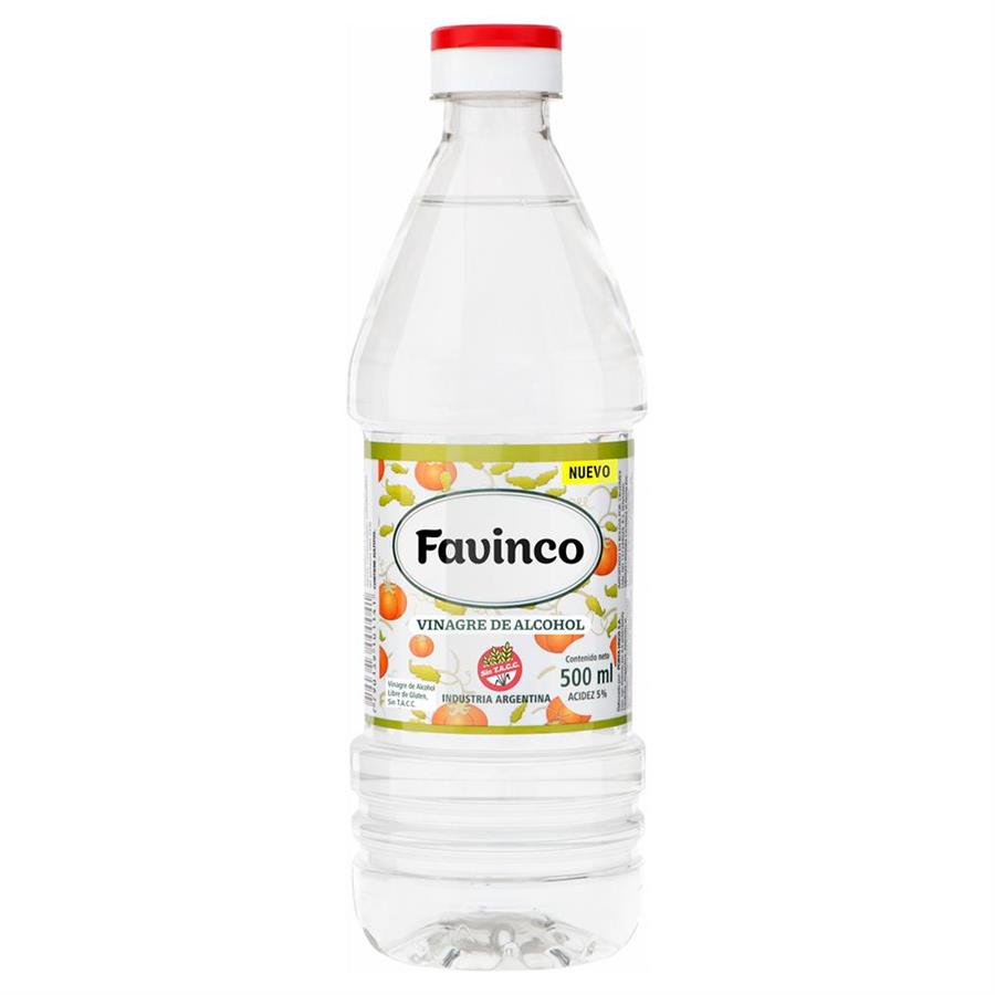 Vinagre de alcohol Favinco x 500 ml