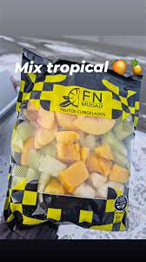 Mix Tropical Congelado x Kilo Anana Mango Durazno Melon