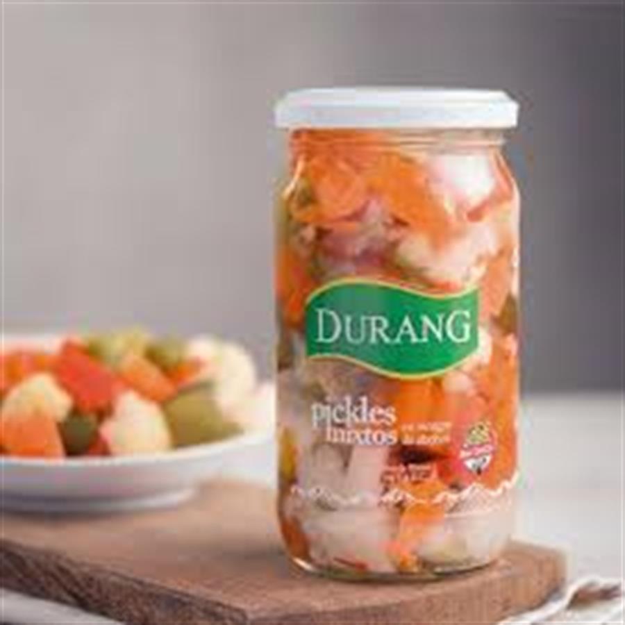 Pickles mixtos en vinagre x 330 gr Durang